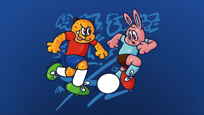 Artwork by Sambypen from South Korea created for Visa’s Reimagine FIFA World Cup 2026 collaboration.